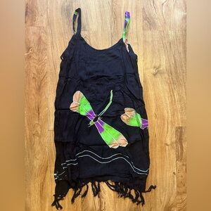 Vintage Victoria’s Secret Black Ultra-Lightweight Swimsuit Cover-Up Womens Small